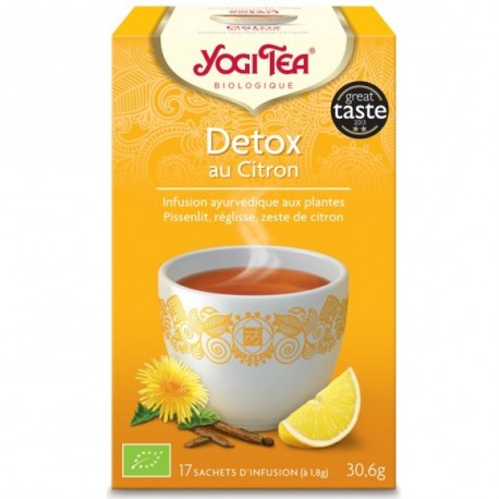 YOGI TEA DETOX CITRON