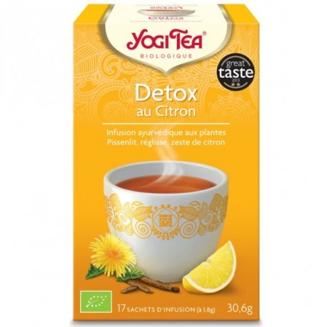 YOGI TEA DETOX CITRON