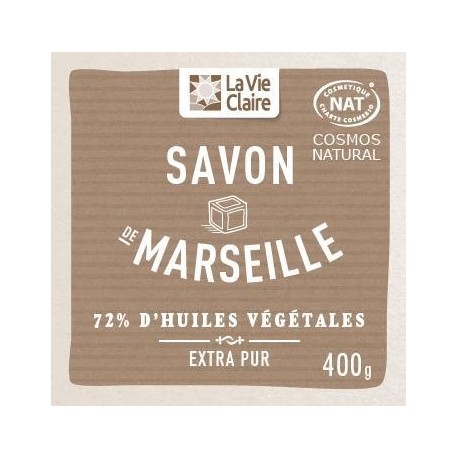 SAVON DE MARSEILLE BEIGE 400 G