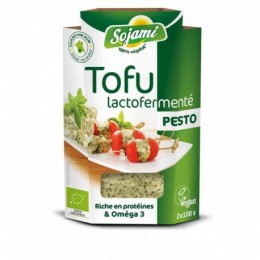 TOFU LACTO FERMENTE AU PESTO