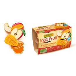DESSERT POMMES MANGUES X 4