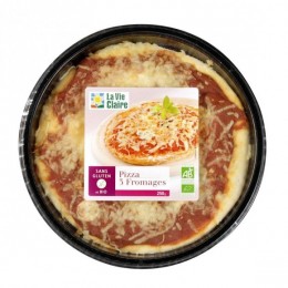 PIZZA 3 FROMAGES SANS GLUTEN