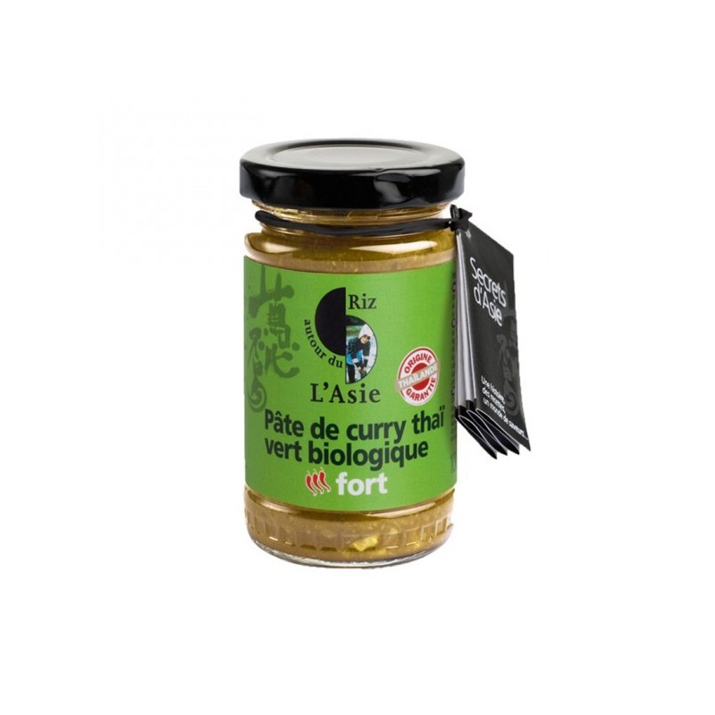 PATE DE CURRY VERT FORT 100G - DRIVE : La Vie Claire Saintes