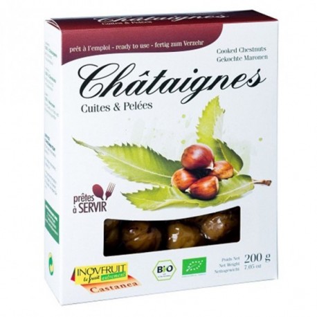 CHATAIGNES CUITES & PELEES BIO