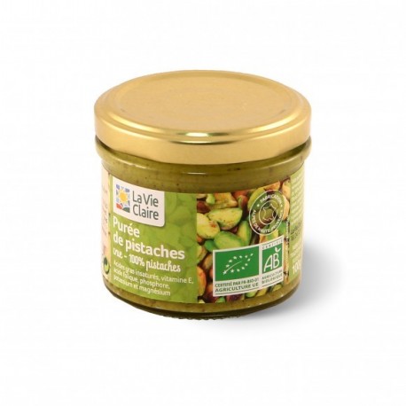 Purée de pistaches bio (purée pur fruit) - Jean Hervé