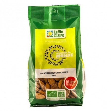 AMANDES DECORTIQUEES 250 G