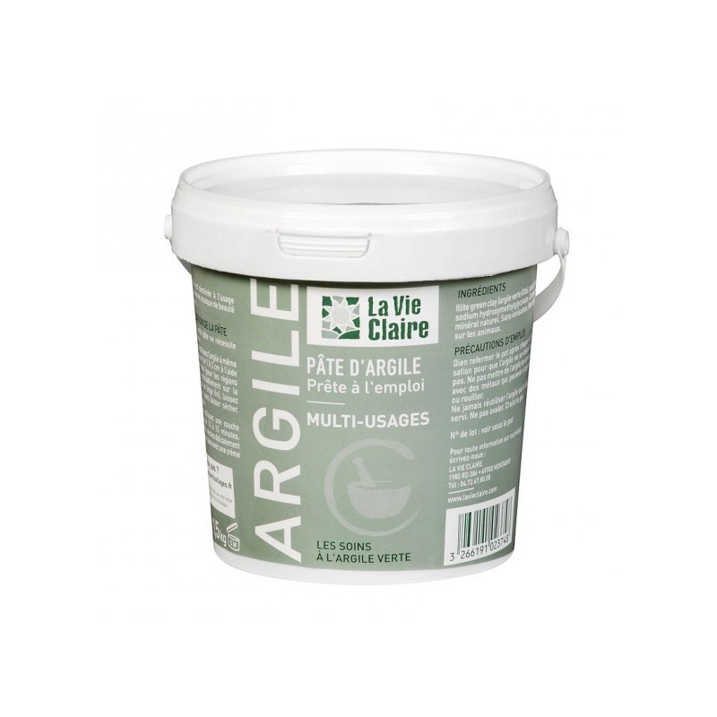 LOVEA Pâte d'argile Verte 360g   - Shopping et Courses