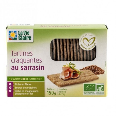 TARTINES CRAQUANTES SARRASIN