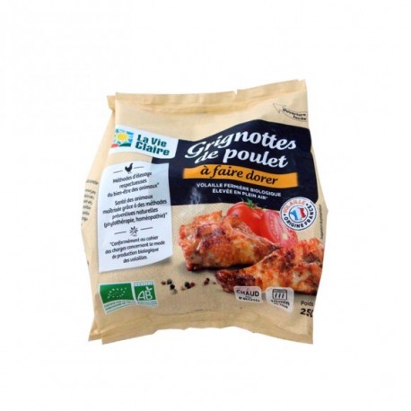 GRIGNOTTE DE POULET BIO 250 G