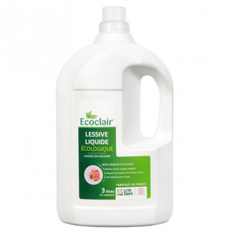 pierpaoli ekos Lessive Liquide pour le Lavage en Machine et à la Main, 2 L  - Ecosplendo