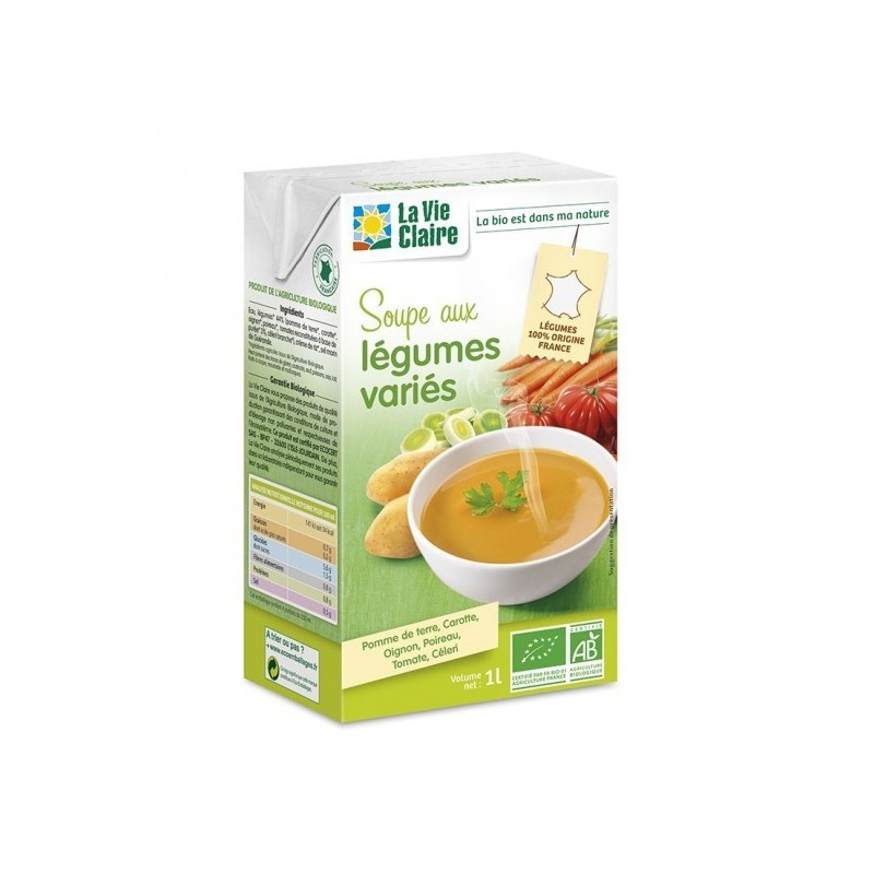 LIEBIG - VELOUTE 5 LEGUMES Bouteille de 75cl - Soupes et Croutons