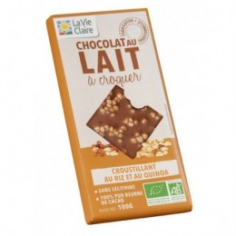 CHOC LAIT CRISP RIZ QUINOA 38%