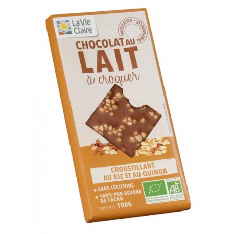 Tablette chocolat au lait 38% (sans sucre)