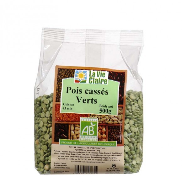 Pois Casses 500g Drive La Vie Claire Saintes