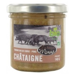 TERRINE BIO PORC CHATAIGNE