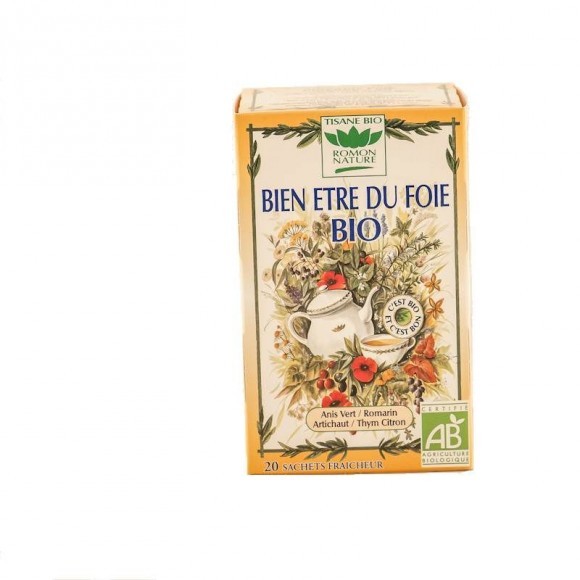 Foie Léger - Tisane BIO en infusettes