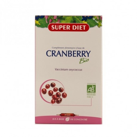 JUS DE CRANBERRY BIO