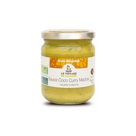 SAUCE COCO CURRY MADRAS 190 G