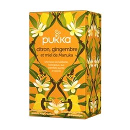 PUKKA CITRON GINGEMBRE MANUKA