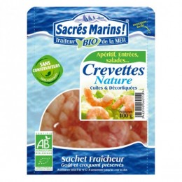CREVETTES CUITES NATURE BIO