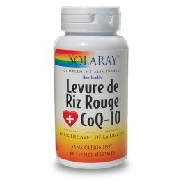 LEVURE DE RIZ ROUGE + COQ-10 + OMEGA 3