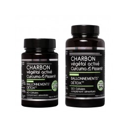 CHARBON VEGETAL ACTIVE DETOX X60