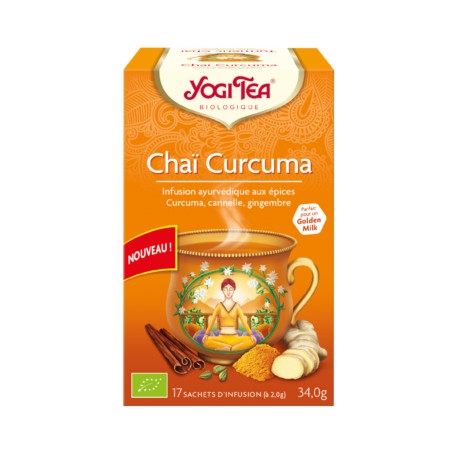 YOGI TEA CHAI CURCUMA