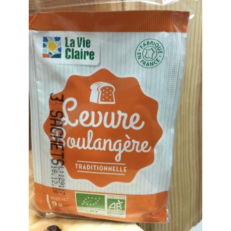 LEVURE BOULANGERE 3X9G