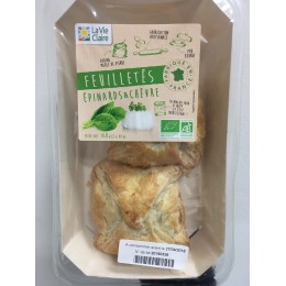 FEUILLETÉS ÉPINARD CHÈVRE X2