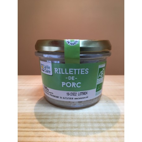 RILLETTE PUR PORC