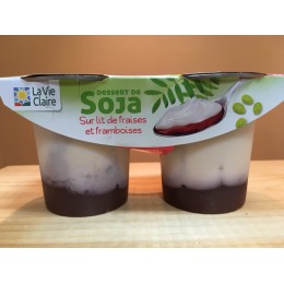 SOJA BICOUCHE FRAISE FRAMBOISE