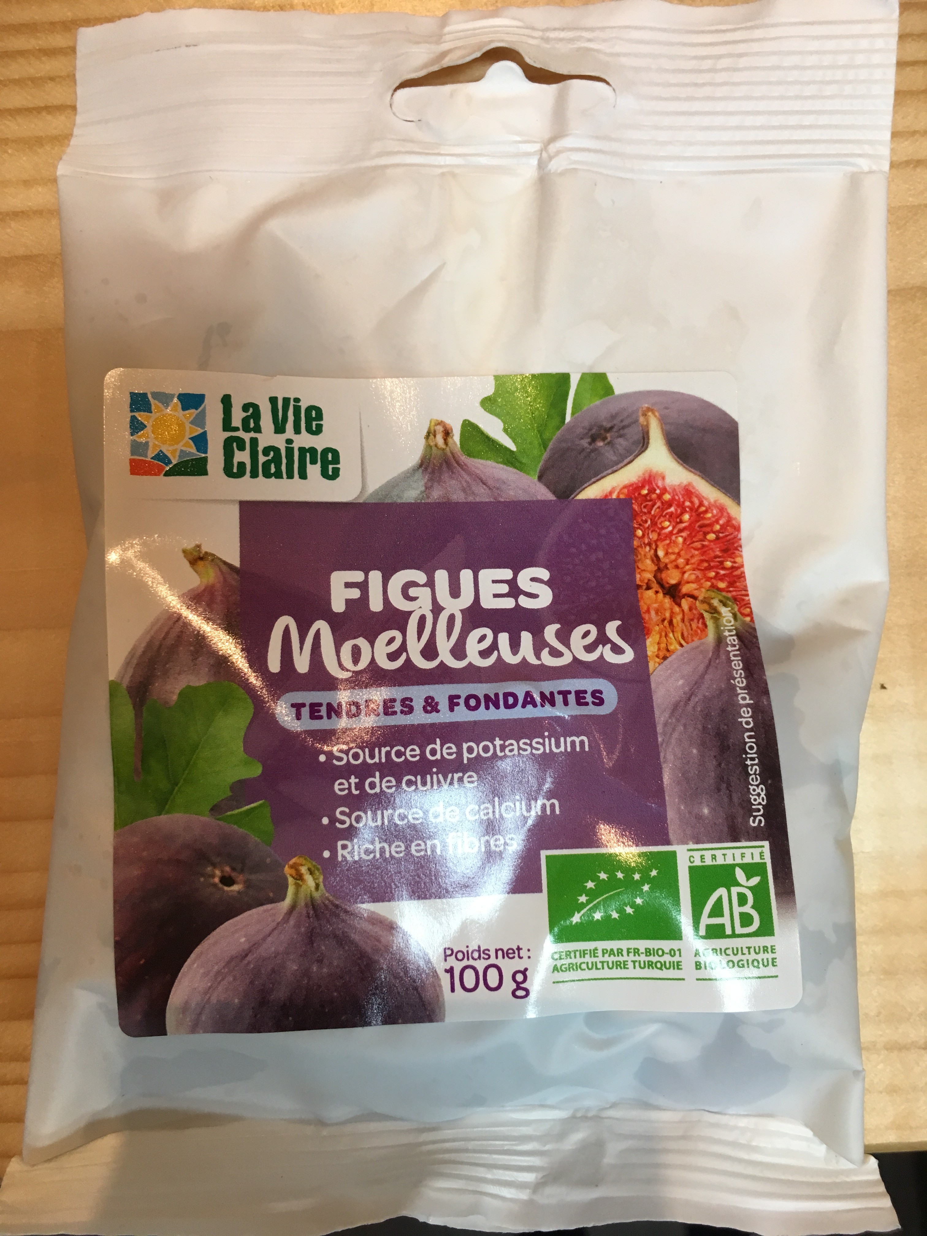 Figues Moelleuses 100g Drive La Vie Claire Saintes