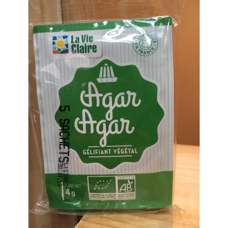 AGAR AGAR 50G BIO - DRIVE : La Vie Claire Saintes