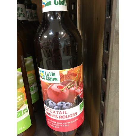 COCKTAIL DE FRUITS ROUGES 75CL