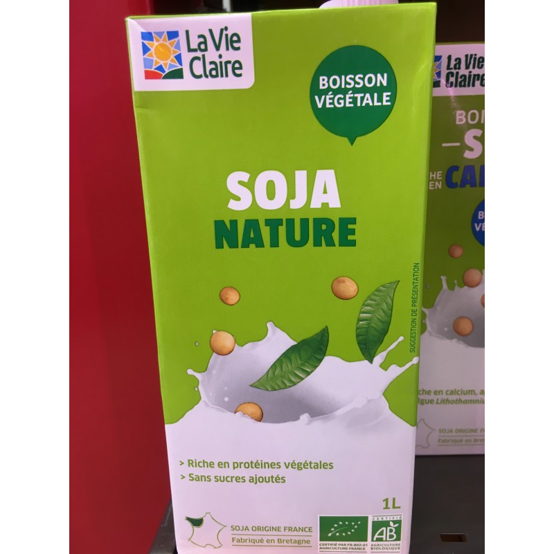 Boisson au soja nature - Carrefour BIO - 1 L