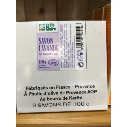 SAVON LAVANDE BIO 100 G