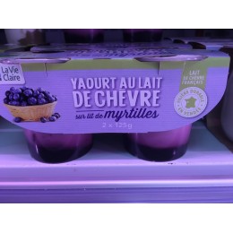 YAOURT CHEVRE MYRTILL BICOUCHE