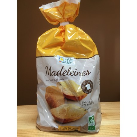 MADELEINES AUX OEUFS FRAIS