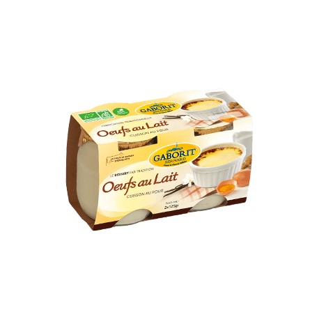 OEUFS AU LAIT 2X120G