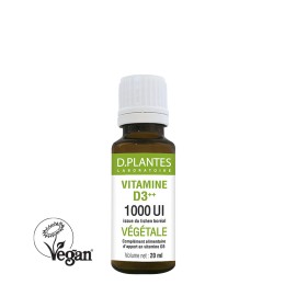 VITAMINE D3 1000 UI VEGETALE