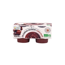 CREMES DESSERTS CHOCOLAT X4