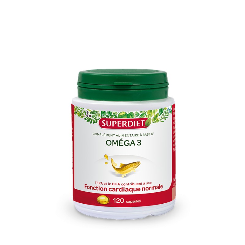 OMEGA 3 HUILE POISSON SAUVAGE - DRIVE : La Vie Claire Saintes