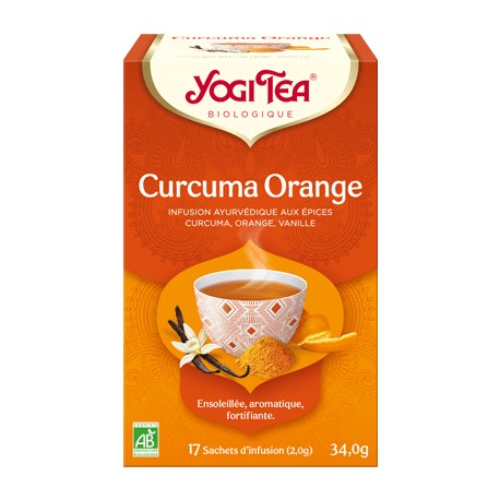 YOGI TEA CURCUMA ORANGE