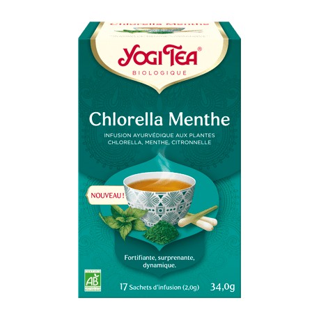 YOGI TEA CHLORELLA MENTHE