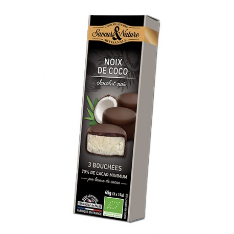 BOUCHEES NOIX COCO CHOC NOIR