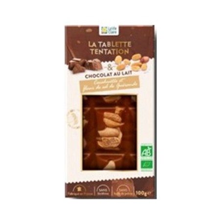 TABLETTE CHOCO LAIT INCRUSTEE