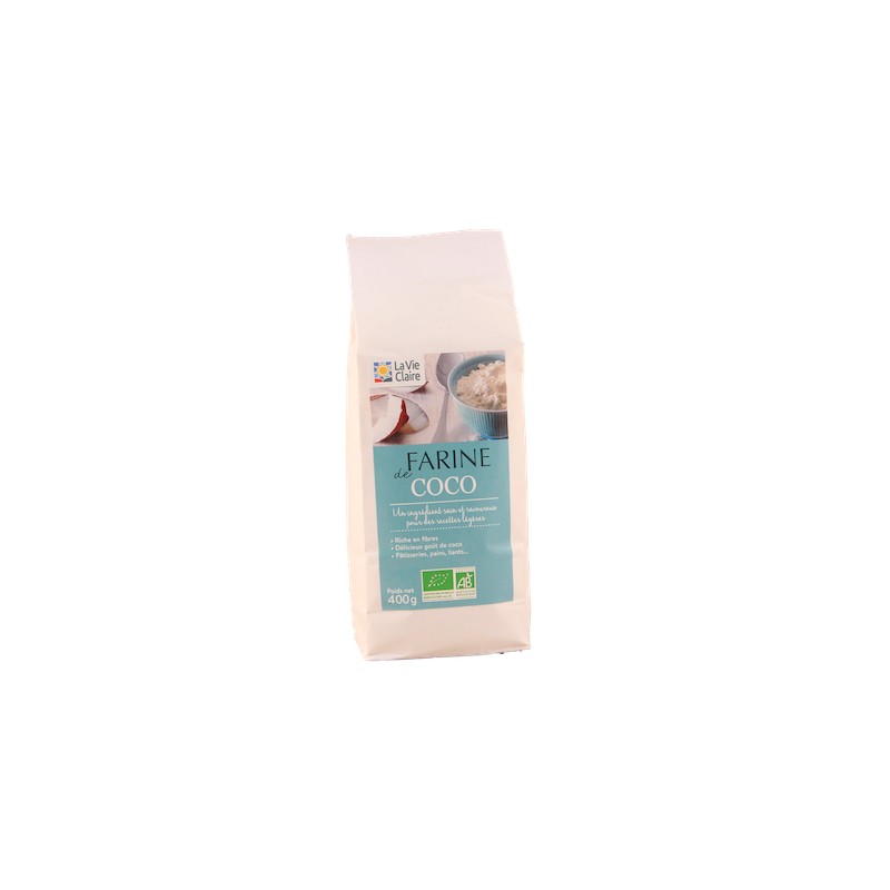 Farine de coco bio. Ecoidée. 400 Gr - NourBeauté