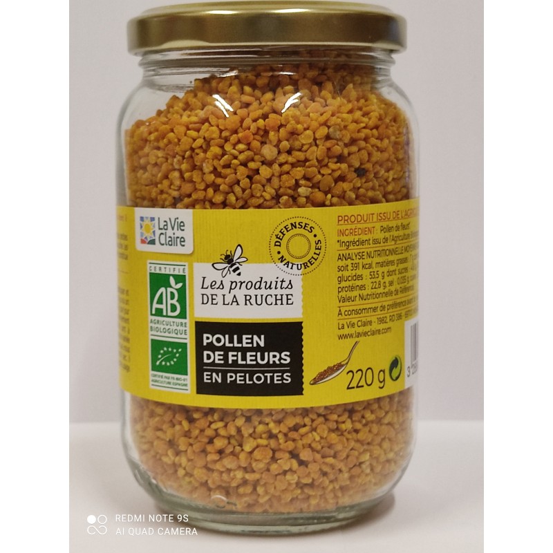 Acheter Pollen Sec Bio, 250g