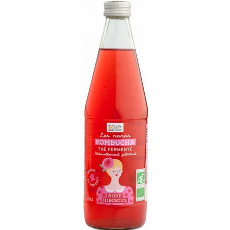KOMBUCHA ROSE HIBISCUS 50CL