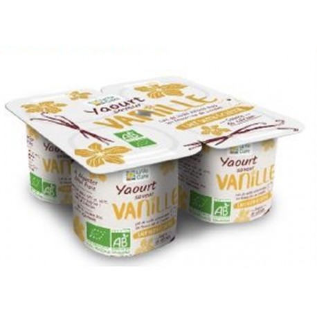 YAOURT SAVEUR VANILLE X4